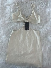 Mini Vestido Esculpido Braylee Grande Mujer MODA NOVA