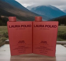 Lote de 2 champúes Laura Polko Los Angeles Color Protect Volu Provolu 13,5 FLoz