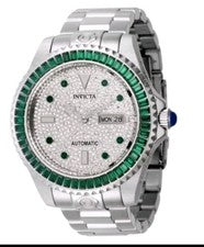 Reloj pulsera Invicta Grand Diver 47 mm automático cristal acentuado 33056