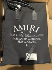 Bolso de Mano AMIRI Arts Distric de Lona Negro