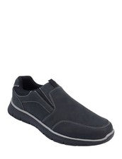 Zapatos de Entrenador Para Hombres Dr Keller Calce Ancho Sin Cordones, Ligeros Comodidad Todos los Días