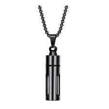 Perfume Bottle Pendant Vial Necklaces for Liquid Women's Scent