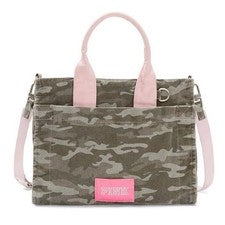 VS ROSA MINI BOLSO BANDOLERA/CARTERA CON LOGOTIPO DE CAMUFLAJE ¡TODO NUEVO CON ETIQUETAS!!