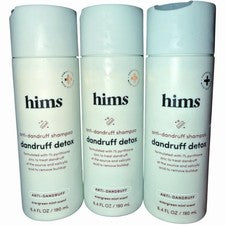 {Juego de 3} champú desintoxicante caspa hims con piritiona zinc 6,4 oz ~ nuevo/sellado