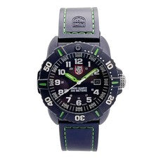 Reloj de cuarzo para hombre Luminox Coronado serie 3020 44 mm esfera negra carbono XS.3037
