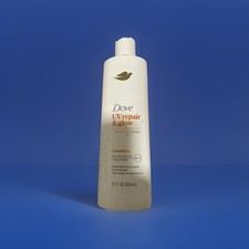 Champú Dove UV Repair &amp; Glow para brillo radiante - Nuevo producto para el cuidado del cabello