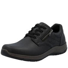 Zapatillas Hombre Rieker Cuero Negro Casual 03604-00