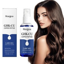 Suero capilar péptido cobre 60 ml crecimiento para mujeres y hombres, suero capilar para el crecimiento del cabello
