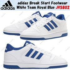 Adidas Break Start Calzado Blanco Equipo Azul Real JR5802 Hombres Talla