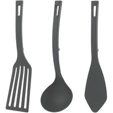Juego de herramientas de cocina Nagao SIMPLY cucharón de repuesto negro