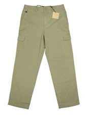 Pantalones cargo clásicos para hombre Indigo Palms 34Wx32L pierna recta frente plano achicoria