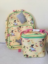 Nuevo Disney Store Tiana Mochila Almuerzo Bolso Caja Libro Princesa y la Rana