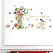 Pegatina para decoración de pared calcomanías creativas para sala de estar