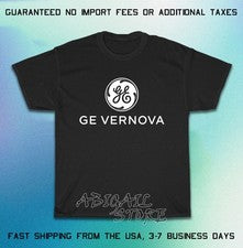 Nueva Camiseta General Electric GE Vernova Logo Para Hombre Camiseta Americana