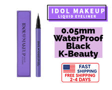 Delineador de ojos líquido IDOL 0,05 mm impermeable K-Beauty delineador - Vendedor de EE. UU., envío rápido