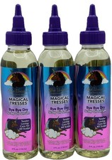 Suero para cuero cabelludo seco Afro Unicorn Bye-Bye lote de 3 botellas 4 oz cabello rizado seguro para niños