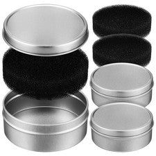 Juego de 3 esponjas de maquillaje para limpieza de bases brochas de maquillaje limpiador
