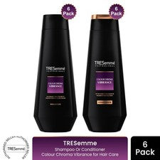 TRESemme Champú o Acondicionador Color Croma Vibrance para el Cuidado del Cabello, Paquete de 6
