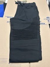 Joggers unisex negros de moda M&P para hombre talla pequeña nuevos con etiquetas