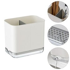Soporte para palillos de plástico para utensilios de cocina de 1 pieza estante de drenaje de encimera