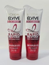 2x Acondicionador Profundo Loreal Color Vibrancy Rapid Reviver