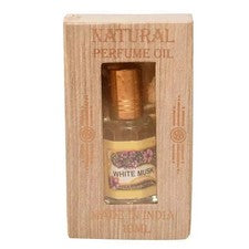 Aceites de perfume naturales con fragancia de almizcle blanco de larga duración India spray unisex 10 ml