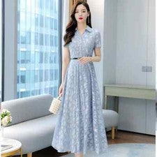 Vestido Elegante Largo Bohoo Elegante Gris Bombón Ton Moda Suave Satén 71963