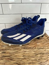 Nuevos botines de fútbol Adidas Adizero azul blanco GZ6917 para hombre talla 9