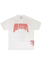 Camisa VLONE x NAV Buenas Intenciones Blanca Roja Talla GRANDE NUEVA EN BOLSA