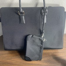 Bolso de Mano Franklin Covey Para Mujer Tela Negra para Laptop Oficina