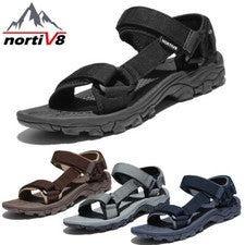 NORTIV 8 Hombres Sandalia Atlética Punta Abierta Soporte Arco Verano Aire Libre Senderismo Sandalias