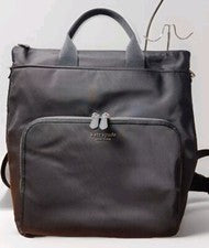 Mochila Bandolera Convertible Kate Spade Sam Ksnyl Nylon ~NUEVA CON ETIQUETAS~ Negra