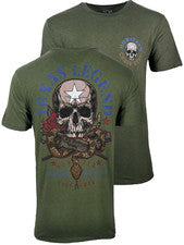 Camiseta estilo obús para hombre Chris Kyle Texas serpiente militar gruñido MFG