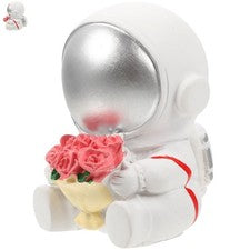 1 pieza elegante decoración creativa de astronauta astronauta espacial hogar decoración de escritorio