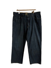 Timberland Todas las Temporadas Hombre Vaqueros Pantalones Azul Oscuro 5 Bolsillos Estilo 40X30 99% Cuna