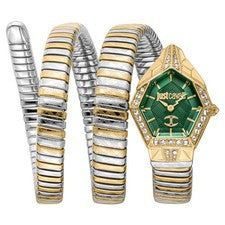 Reloj Just Cavalli JC1L304M0065 Mujer Cuarzo Acero Correa Acero Esfera Verde