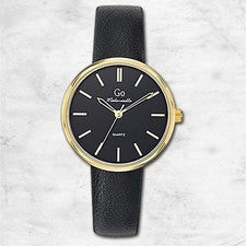 Girl Only Go Mujer Reloj Pulsera de Cuarzo Cuero Negro