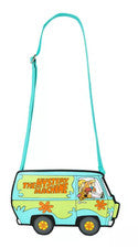 Bolso Bandolera Scooby Doo Mystery Machine Gang con Dije de Bolso a Juego ¡NUEVO!