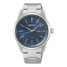 Seiko Hombre Solar Reloj SNE525P1 Resistente Al Agua