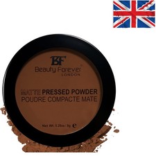 Polvo prensado mate sin aceite de larga duración, 8 g - Beauty Forever Classic Espresso