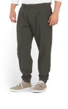 Pantalones Jogger Plumas Sarga Talla 29 Verde Oliva Urbanos Informales Para Hombre Precio de venta sugerido por el fabri