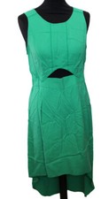 VESTIDO SEÑORA VESTIDO SEÑORA CUT OUT VERDE AVY DRESS AMERICAN RETRO T. 40 NUEVO