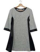 Sweetissima Vestido Jersey Mujer Casual Gris Negro Talla 36