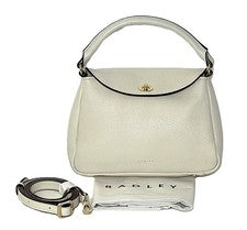Bolso de Mano Radley Pequeño Bandolera o Bolso de Agarre Carpintero Patio Tiza Cuero Blanco