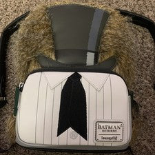 MINI MOCHILA LOUNGEFLY BATMAN RETURNS Penguin Edición Limitada DCCBK0067 ETIQUETA NUEVA