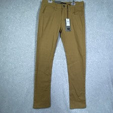 Pantalones ajustados azul real para hombre 29x30 tostados NUEVO estilo vaquero elástico 8501