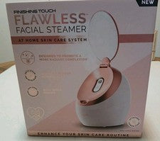 Vaporizador facial impecable Finishing Touch - Sistema de cuidado de la piel en el hogar NUEVO en caja
