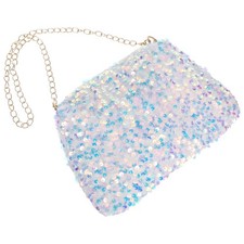 Bolsos brillantes para mujer pequeños bandolera cadena cartera noche bolso de mano