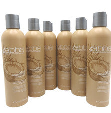 ACONDICIONADOR ABBA PROTECCIÓN COLOR ACEITE DE COCO 8 OZ (Lote de 6)