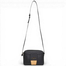 Moda Alviero Martini 1 Classe Bolso Reporter Bloom City Mujer Negro Cuero
